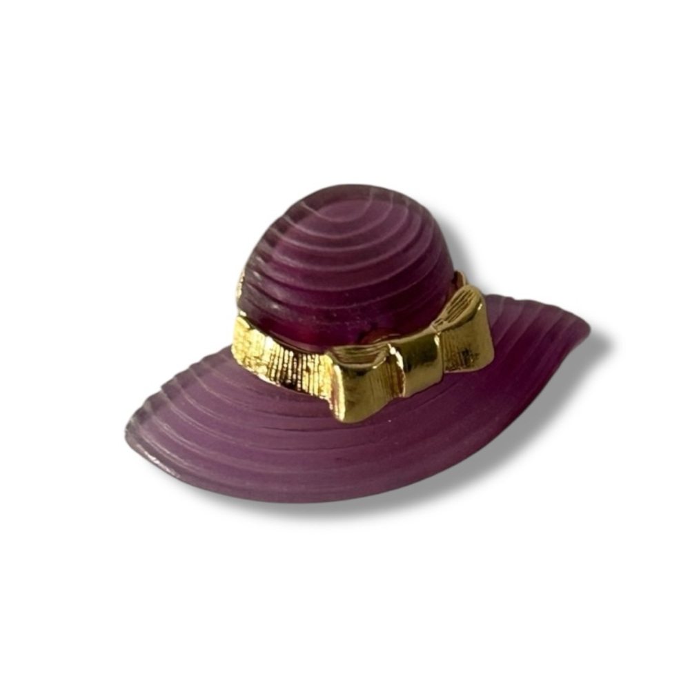 Vintage (1981) Avon Garden Party Hat Lapel Pin